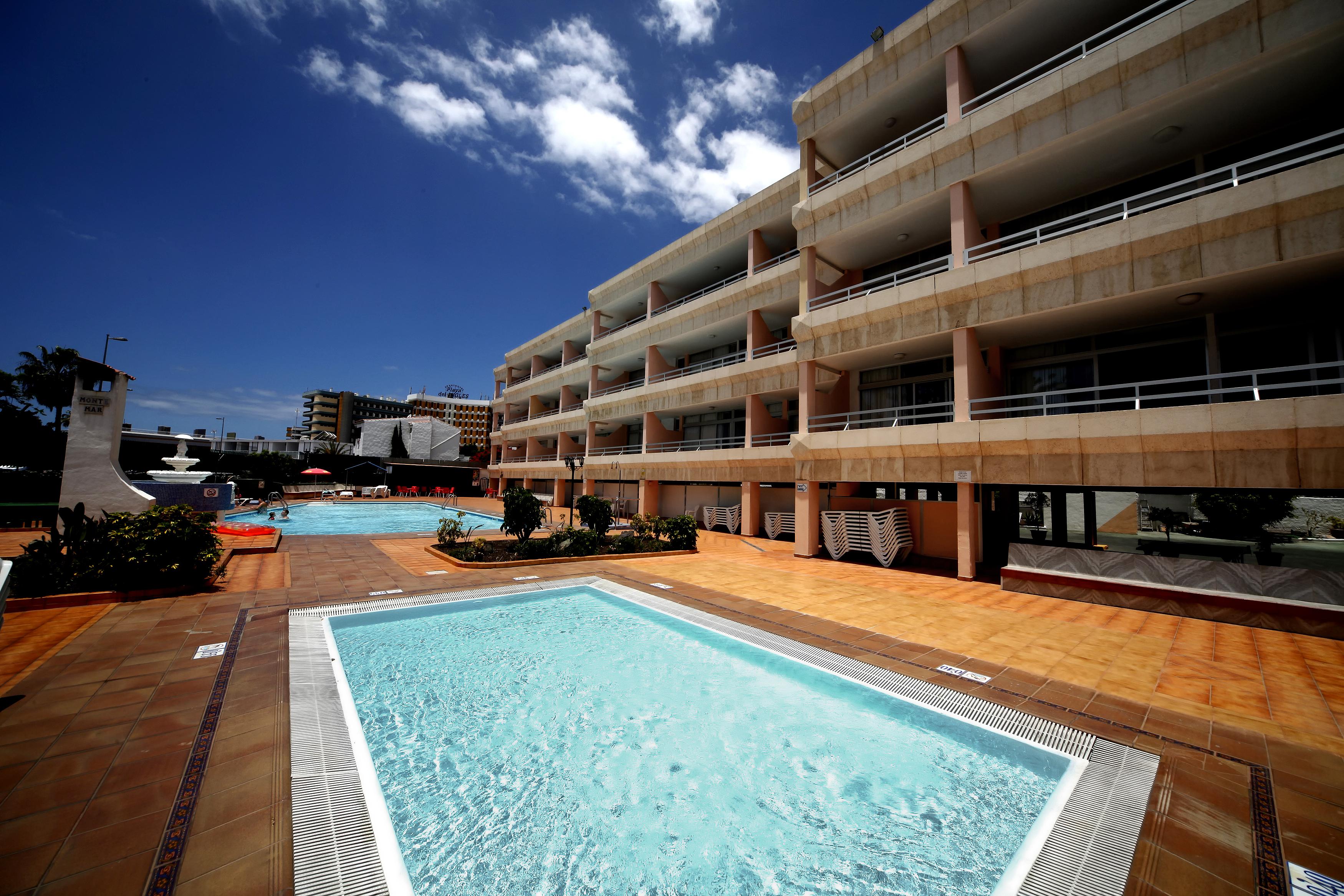 פלאייה דל אינגלז Apartamentos Montemar מראה חיצוני תמונה